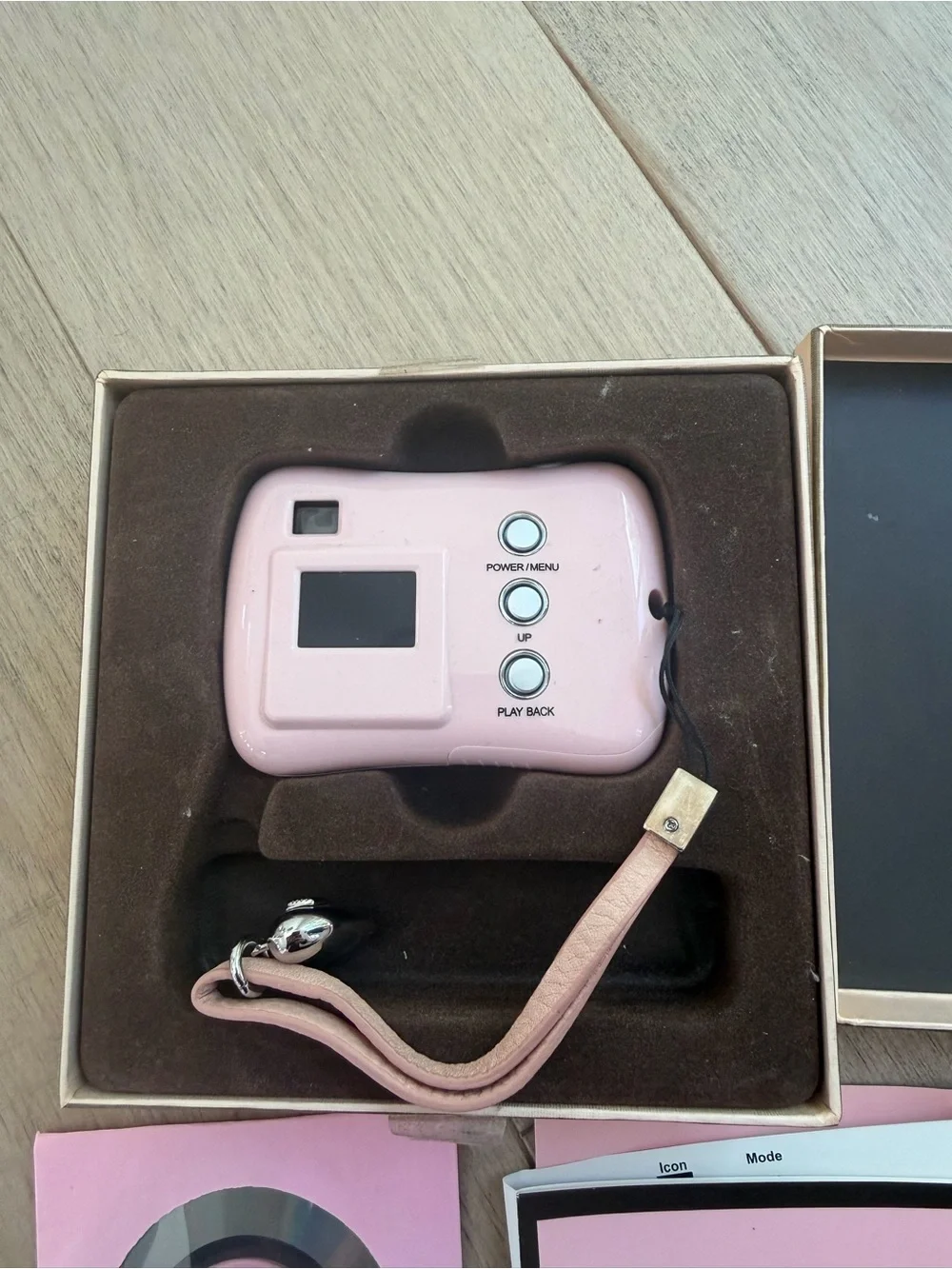 Juicy Couture Pink Compact Digital Camera with Matching Strap